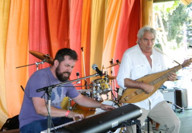 Nick Scott & Nico Rhodes at the 2019 Mission Folk Festival