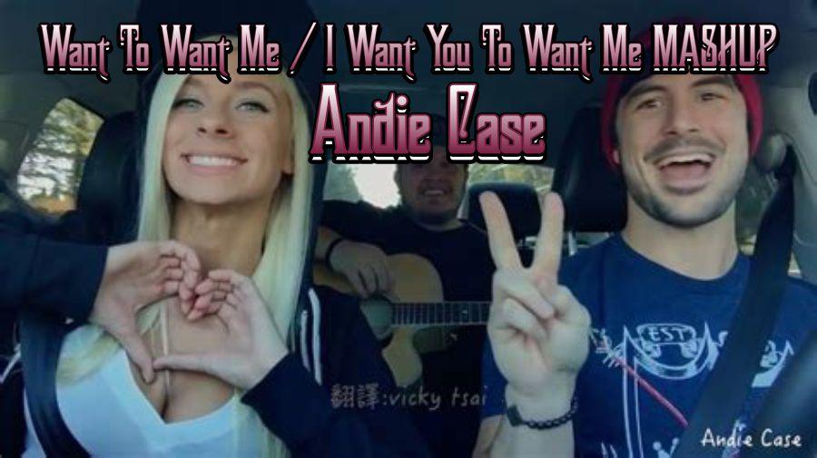 Want To Want Me / I Want You To Want Me MASHUP ~ Andie Case